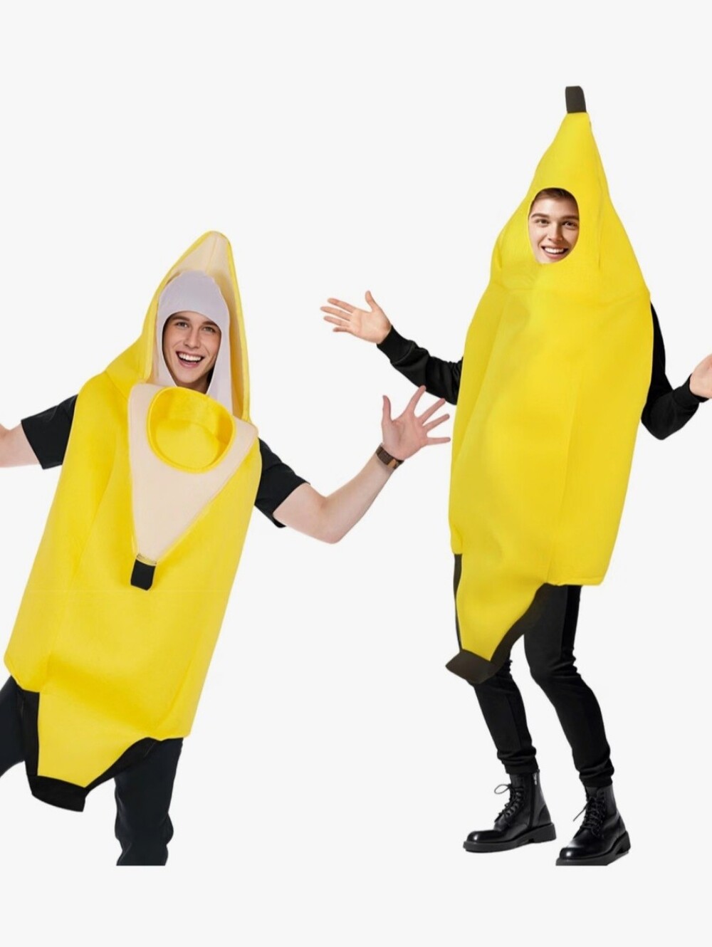 NIB Spooktacular Adult Unisex Banana Halloween Costume Sz S